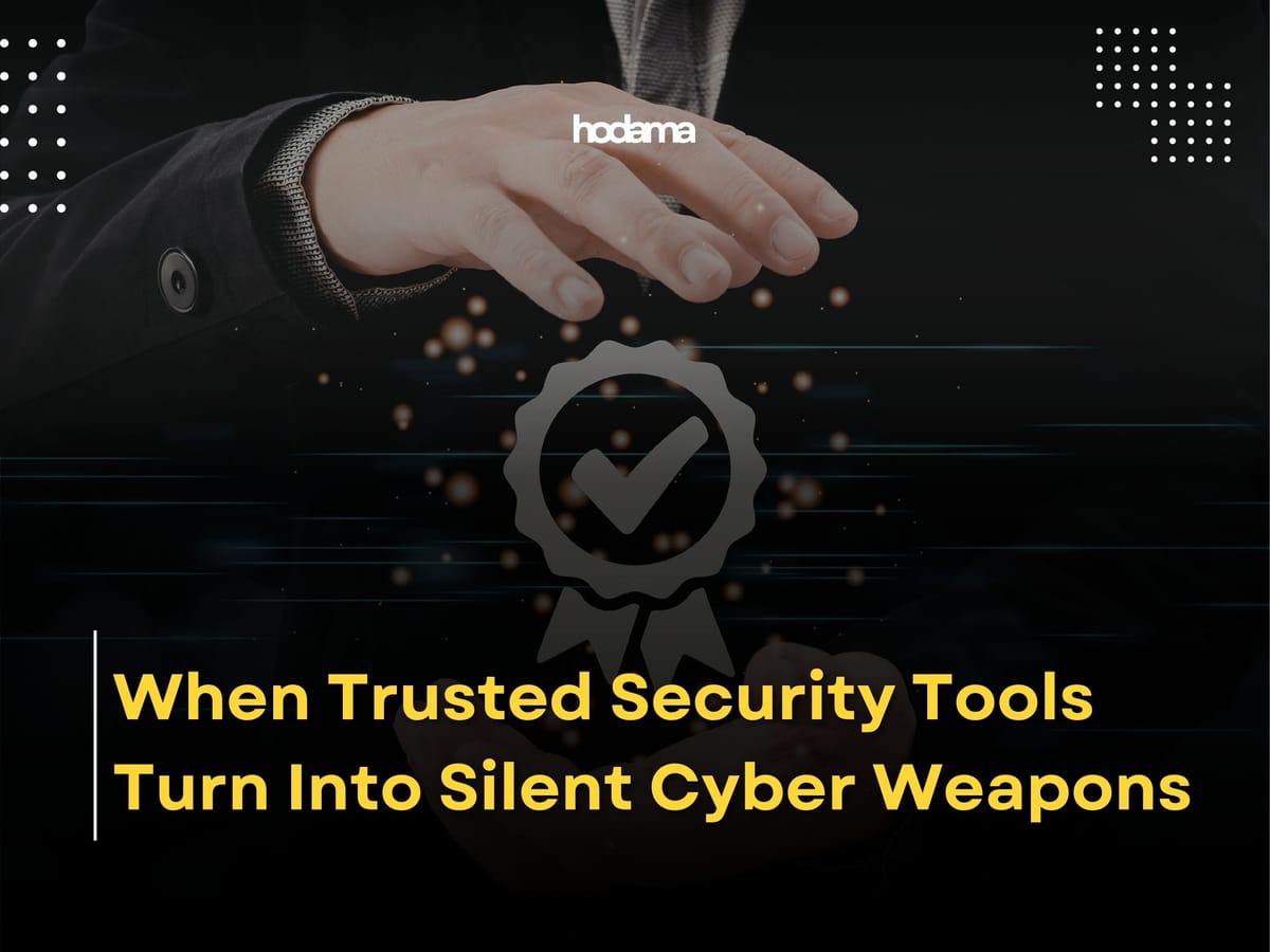 When Trusted Security Tools Turn Into Silent Cyber Weapons
