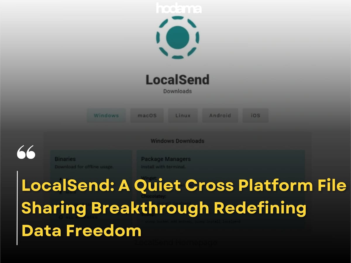 LocalSend: A Quiet Cross Platform File Sharing Breakthrough Redefining Data Freedom