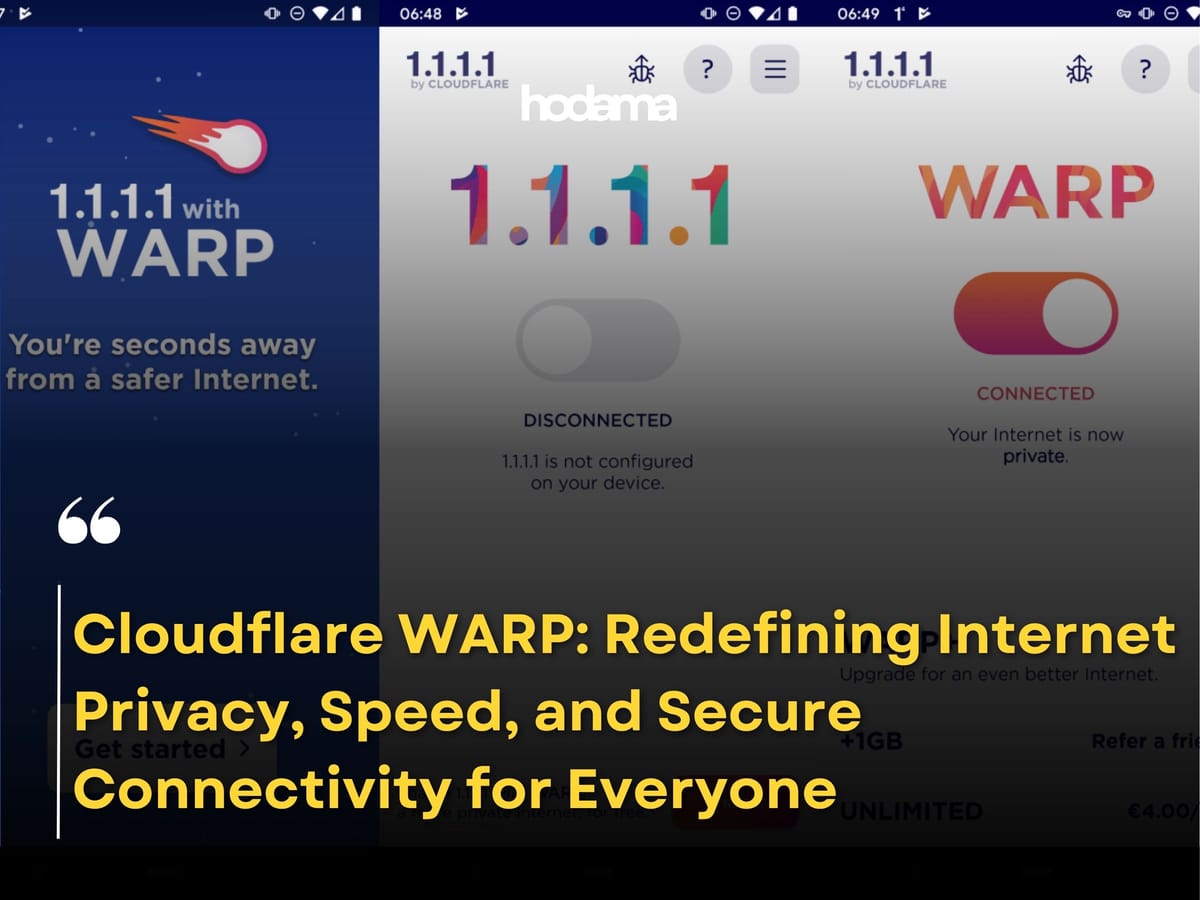 Cloudflare WARP: Redefining Internet Privacy, Speed, and Secure Connectivity for Everyone