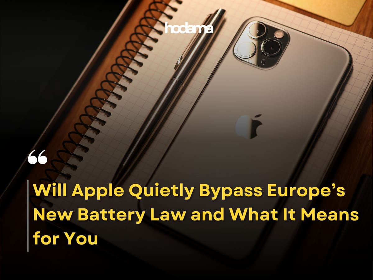 Will Apple Quietly Bypass Europe’s New Battery Law and What It Means for You