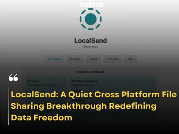 LocalSend: A Quiet Cross Platform File Sharing Breakthrough Redefining Data Freedom